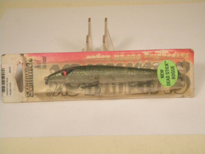 Smithwick Suspending Super Rogue Dead Stick 5'' rattle crankbait lure 1998