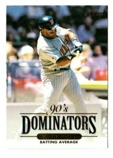 Kirby Puckett Donruss 1993 90s Dominators Batting Average #5