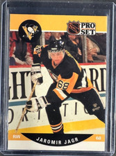 1990-91 Pro Set #632 Jaromir Jagr Rookie Card. rookie card picture
