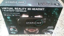 UTOPIA 360 VIRTUAL REALITY 3D HEADSET ETVRC V4-1216