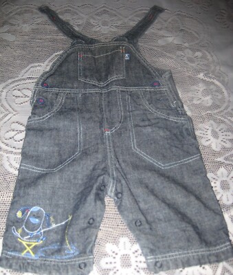 BABY LATZHOSE 0-3 MONATE BLAU