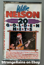 Willie Nelson - 20 Golden Hits - Cassette Tape - Country Music - PLAY TESTED