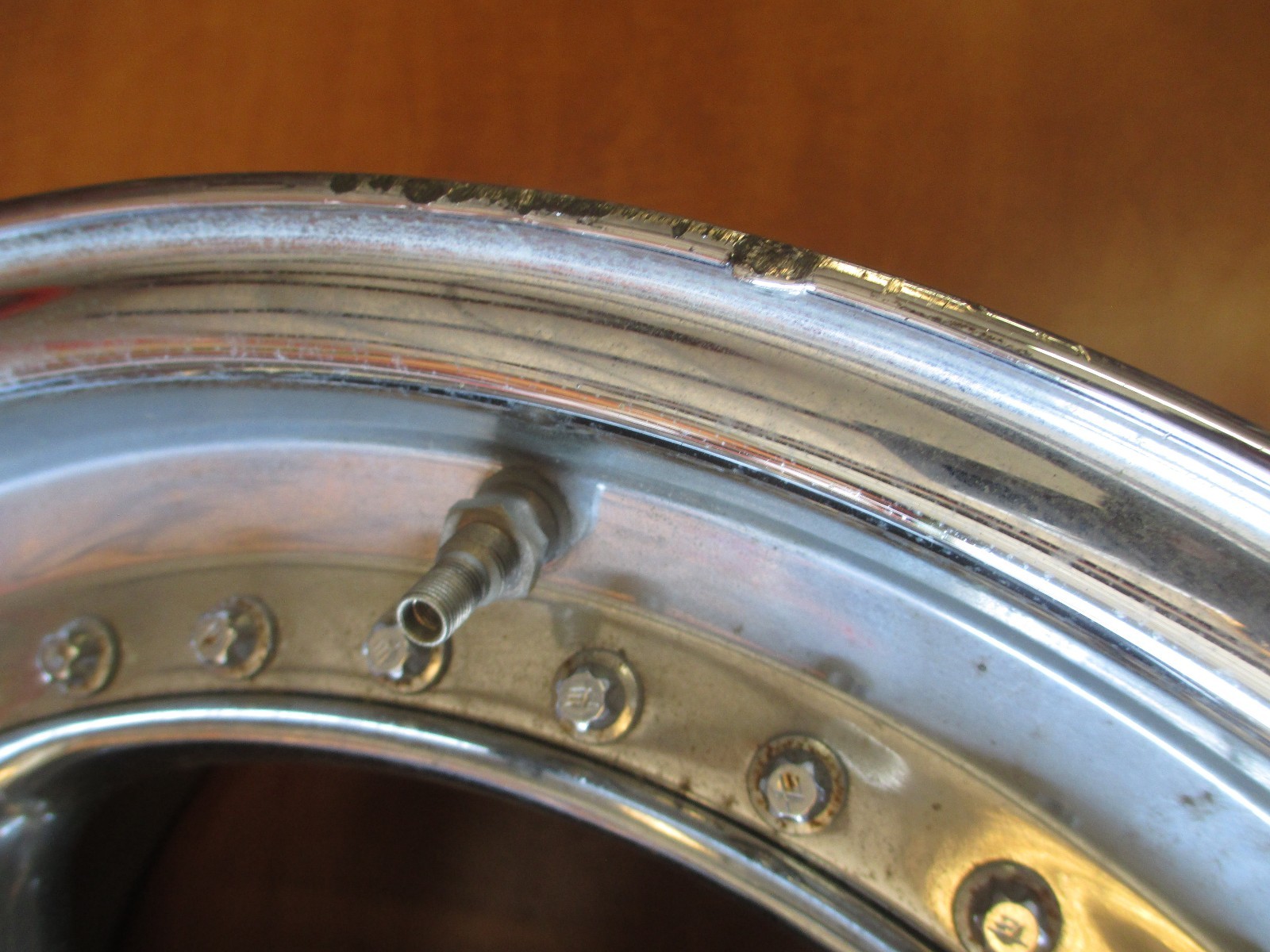 Ferrari 512 TR , Rear Wheel / Rim ( 3 piece modular)  # 149553