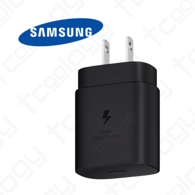 Original Samsung Galaxy S23 S22 S21 5G USB-C 25W Super Fast Charge Wall Adapter