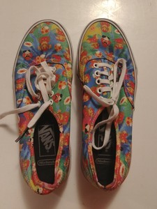 vans nintendo flip flop