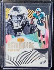 2019 Panini Illusions Astounding Alshon Jeffery Gold Clear #ed 315/399 #AST-AJ