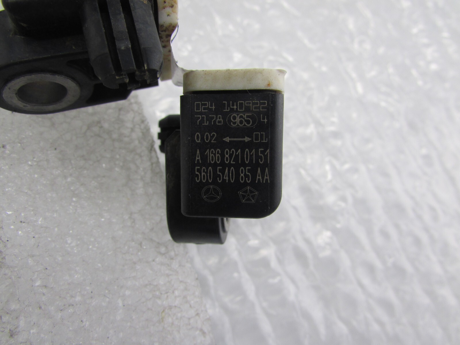 2013-2016 MASERATI QUATTROPORTE ACCELERATION IMPACT CRASH SENSORS OEM 56054085AA