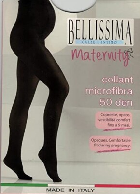 Collant premaman gestante maternity bellissima microfibra 50 den