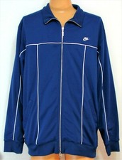 PRISTINE Nike Team Rivalry Full Zip Training Jacket sz XL Blue White Mens  028