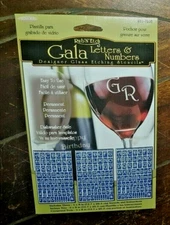 Armour Products: Rub 'N' Etch GALA Letters & Numbers - Item #12-7030
