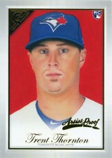 2019 Topps Gallery Artist Proof Rookie Trent Thornton Toronto Blue Jays #134 RC