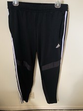 Adidas Aeroready Womens Size M Sweatpants Jogger Basketball Running Black