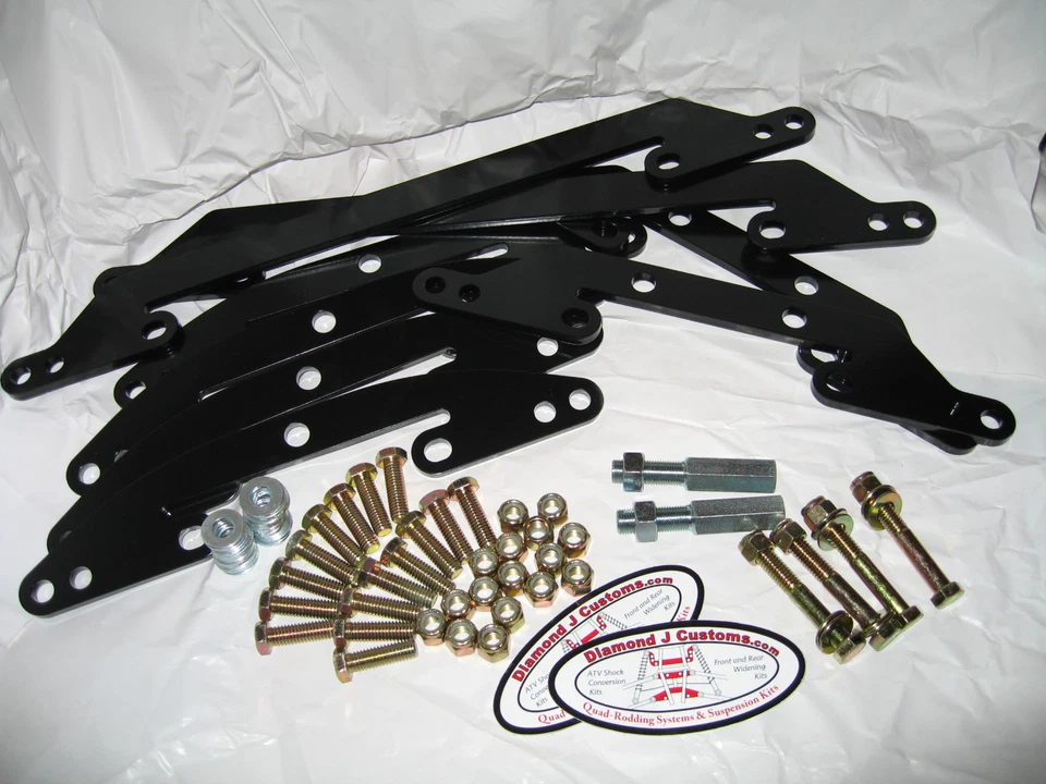 Yamaha Raptor 660R A-arms & Stock Shocks +6" Widening Kit - Image 2 of 4