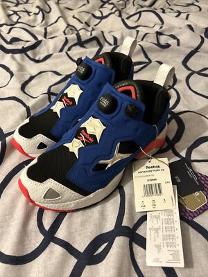 Größe 4 - Reebok Instapump Fury 95 GX2664 blau - brandneu mit Etikett