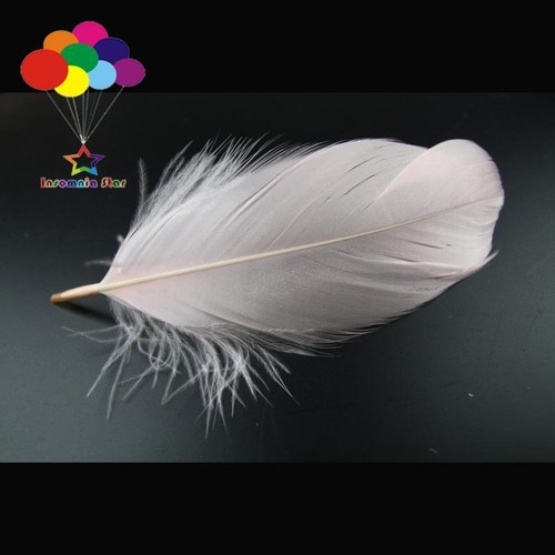 Diy 100 Pcs/Lot Colourful Goose feather 4-7cm 1-2 Inch Stage Props Dream Catcher - Picture 100 of 138