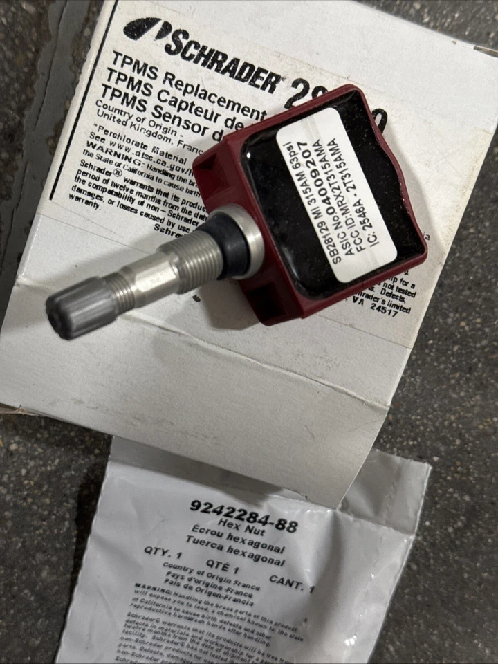 Датчик TPMS-28129 — зажимной автомобильный Schrader 28129 подходит для Mitsubishi - Изображение 2 из 3