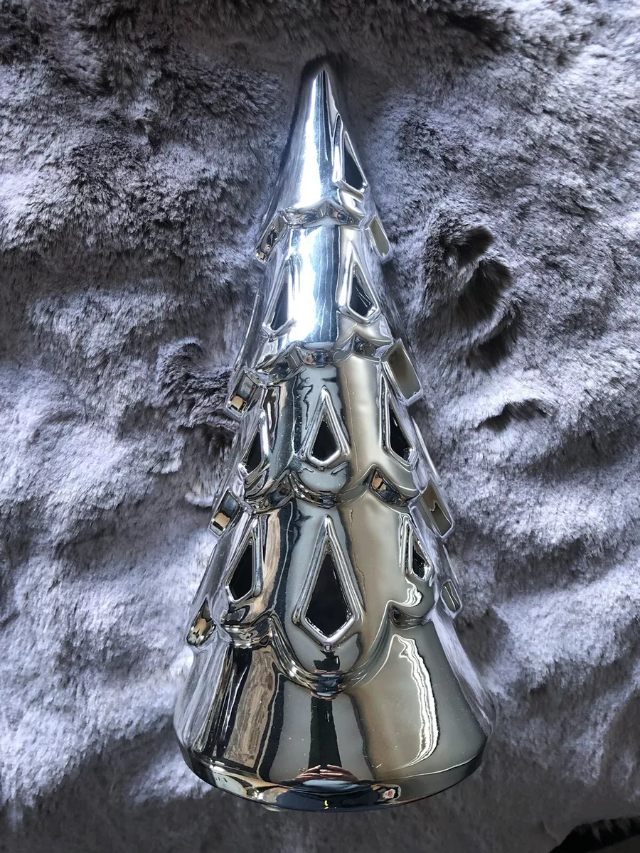 Silver holder lights online