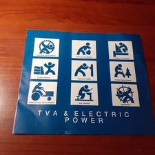 Epehemera Brochure Booklet TVA & Electric Power Tennessee Nuclear Energy VTG