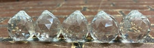 5pcs Crystal Chandelier Ball Hanging Faceted Pendant Suncatcher DIY Bead 1.75"