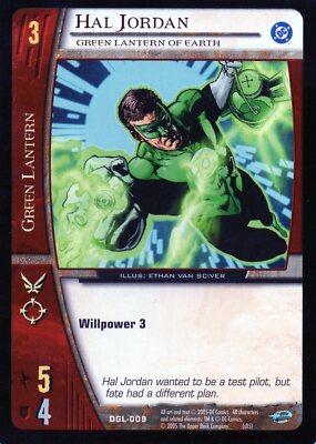 VS System CCG Green Lantern Corp (DGL) Batman (DBM) einzelne Sammelkarten  