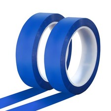 2 Rolls 1" Whiteboard Tape Line 25mm Dry Erase Board Tape for Classroom Pinst...