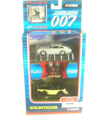 Goldfinger - James Bond 007 -  Aston Martin DB5  &  Rolls Royce III (L  =ca. 8 c