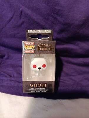 Funko Pop Pocket Ghost Game Of Thrones GOT Keychain Mini Pop Rare