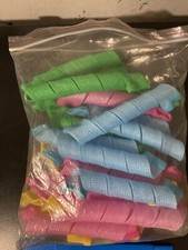 20 Pieces Hair Curlers Styling Kit, Wave Style Hair Rollers Spiral Curls No Heat