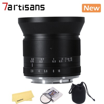 7artisans 12mm F2.8 II Ultra Wide Angle APS-C Lens for Canon Nikon Sony Fuji M43