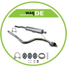 Mittelschalldämpfer für Toyota Yaris 1.3i 16V 1987-101 PS ab. Bj 2006 Auspuff