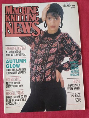 Maschinenstricken Nachrichtenmagazin nützlich für Brother Passap und Knitmaster 
