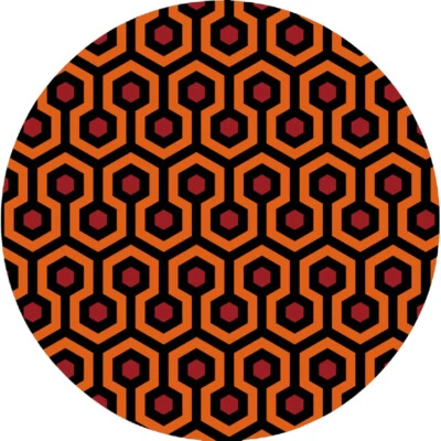 PLASTIC WAFFLES DJ The Shining Overlook Hotel Slipmat Turntable 12" Record Player, DJ Audiophile