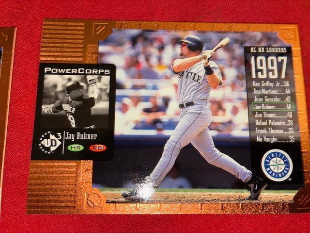 1998 Upper Deck UD3 - Power Corps Jay Buhner #123 pc33 copper