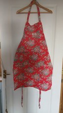 Cath Kidston Floral Print Fabric Cooking kitvhen Apron One Size 100% Cotton