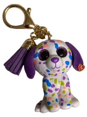 Ty Beanie Boo Schlüsselanhänger Hund Mehrfarbig Charmant Kinder Glitzer