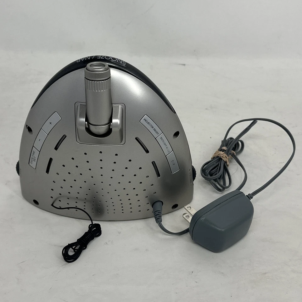 Homedics SS-5010 Soundspa AM/FM Clock Radio PROJECTOR - Image 4 of 4