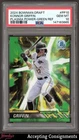 2024 Bowman Chrome Draft Plasma Power Green Konnor Griffin ROOKIE 91/99 PSA 10