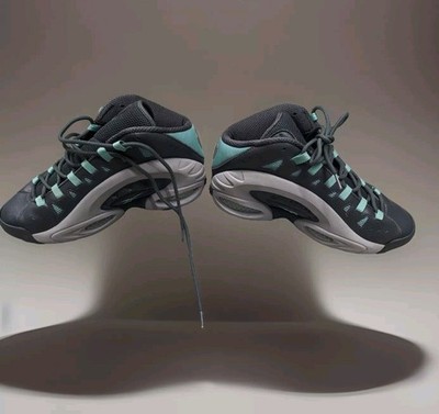 NDS Reebok ES22 Emmitt Smith Rare Retro Gravel Tin Grey/Jadite Teal Hexalite 12