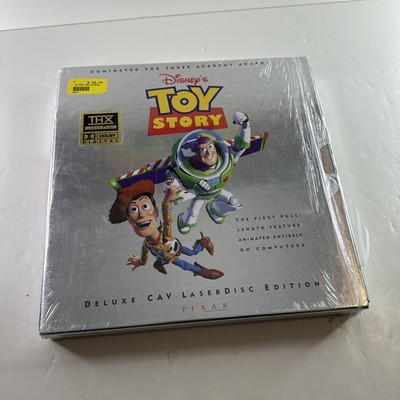 Toy Story Deluxe CAV Laserdisc Edition Box Set Walt Disney Pixar Rare