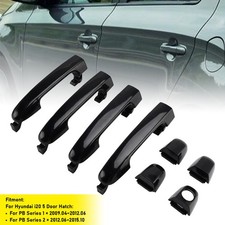 4Pcs Front/Rear Left Right Outer Door Handle For Hyundai i20 PB 2009-2015.