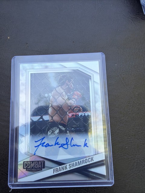 2025 Panini PFL Combat Anthology Frank Shamrock Signatures Auto #74