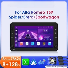 Android Auto Radio for Alfa Romeo 159 Brera Spider Sportwagon Carplay Multimedia