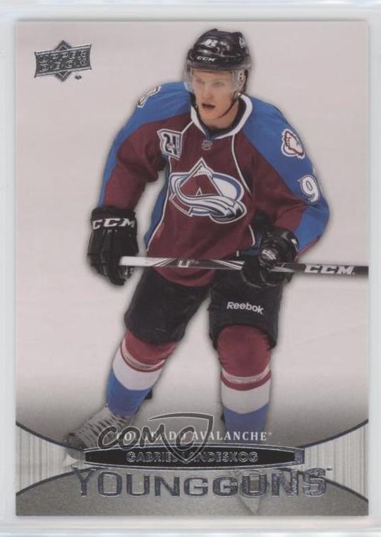 2011-12 Upper Deck Young Guns Gabriel Landeskog #208 0c3