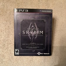 Elder Scrolls 5 V: Skyrim Legendary Edition PS3 With Slipcover No Map