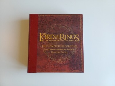 Lord of the Rings The Complete Recordings Fellowship of the Ring 3CD OST box set
