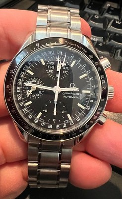 Omega Speedmaster 3520.50  Day Date Automatic Chronograph 39MM Just Serviced