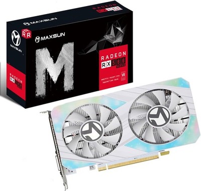 AMD Radeon RX 580 8GB Grafikkarte GDDR5 PCI- x16 für Gaming 4K DVI HDMI 256 Bit