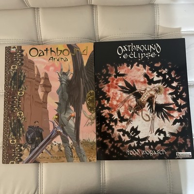 Oathbound Arena & Eclipse Set Epidemic Book Co Pathfinder Todd Morasch RPG Lot