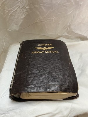 Vintage Jeppesen Airway Manual Approach Charts For all Western States with Maps
