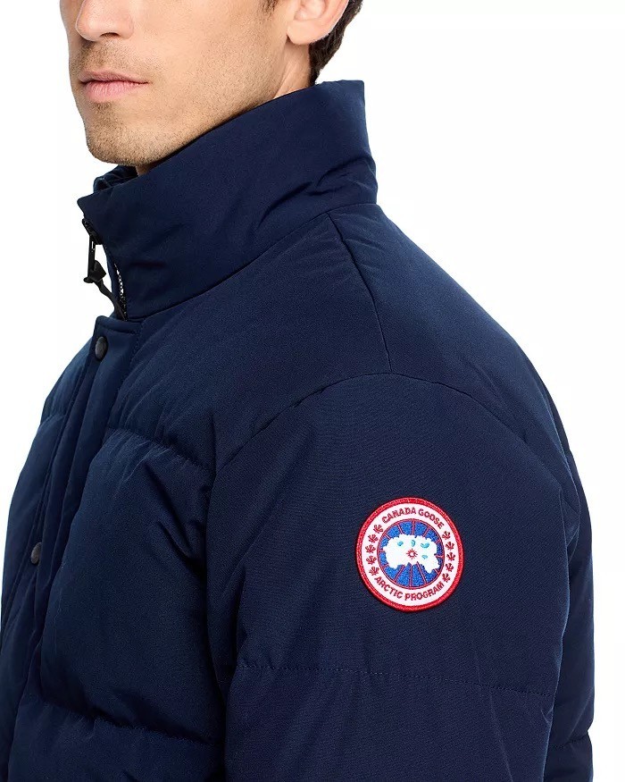 CANADA GOOSE NWT $1175 MENS NAVY  BAYVIEW 625 DOWN PARKA JACKET SIZE M image 2